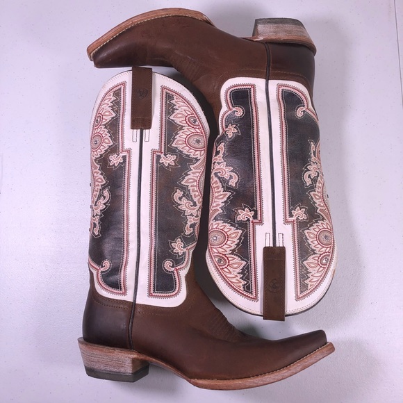 Ariat Alameda  Cowgirl Boots 10011088 Weathered - Picture 2 of 10